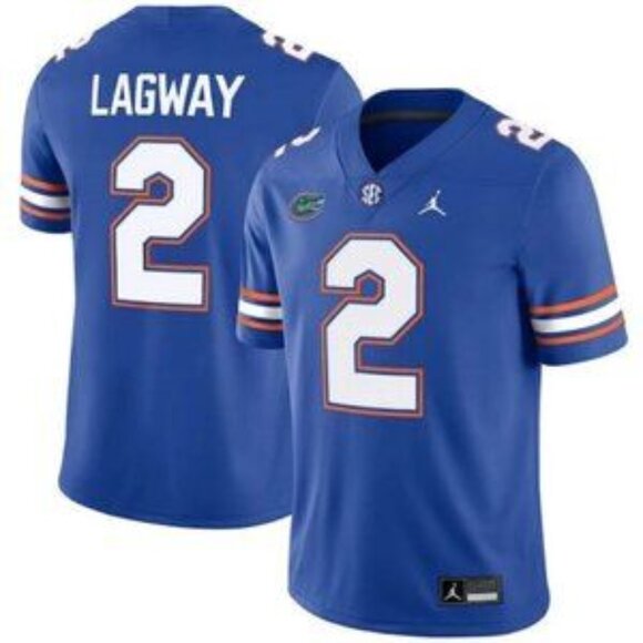 Mens Kids Youths Womens 2 DJ Lagway Royal Vapor Stitched Jersey